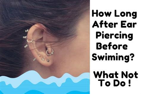 How Long After Belly Button Piercing Can You Swim: A Dive into Healing and Hygiene